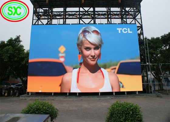 Display LED RGB de alta luminosidade fixado, gabinete super fino 640*640MM