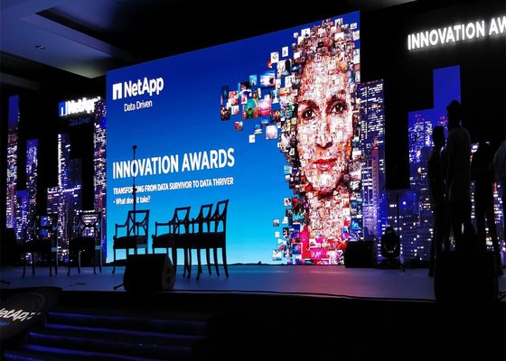 Caixa de Ferro LED Full Color Indoor P4, Full Color, Para Eventos/Estádios, 3 Anos de Garantia COB