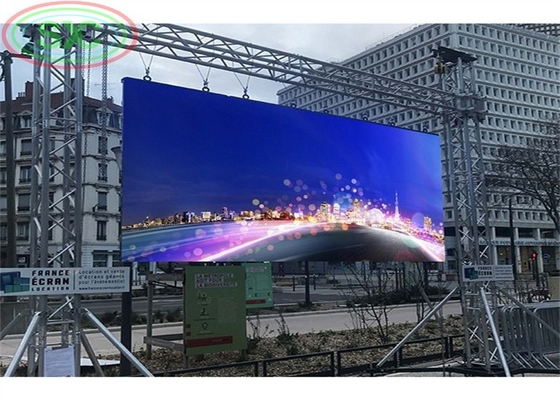 P0.9 Painel LED externo Aluguer Retrovisor à prova d'água SMD em cores controlado via Wifi