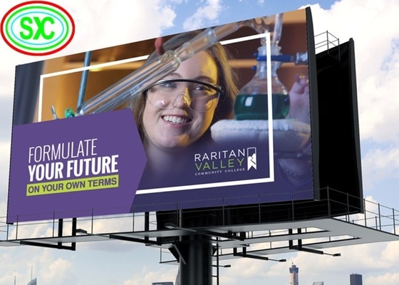 Ecrã LED de cartaz P6 Ultra HD de alta resolução IP65 Grande tamanho