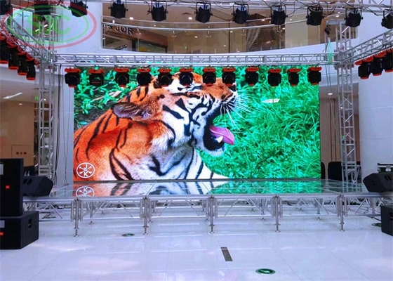 P2.5 p3 p4 p5 p6 ecrã LED de publicidade grande estande outdoor LED display