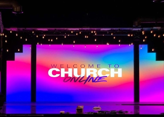P2.5 Display LED HD Full-Color Large Indoor For Rent Brilho de 2500nits 160000/m2