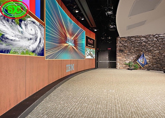 High Definition Full Color Advertising LED Rental Screen / Conferência Indoor LED Video Wall