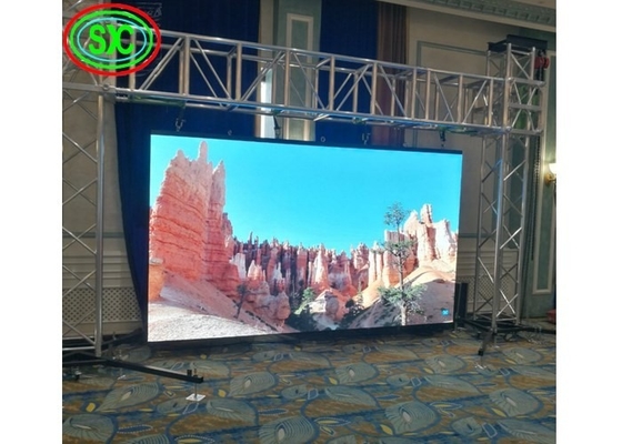 P2.5 Ecrã de palco de alumínio de fundição a óleo LED de grande dimensão fixa, à prova d'água, para uso exterior