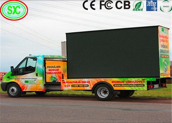 Canbest Outdoor Ready To Use Waterproof Seamless P4 Box Truck Led Billboard Roadshow Mobile Led Wall Display Screen Em caminhões