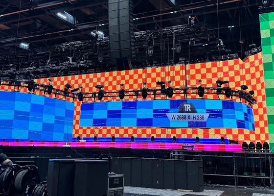 Led Video Wall Interior Aluguel P2.6 Screen Exterior Display P3 Full Color P4 Painel Media P2 LED Screen