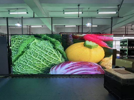 Bom preço Ecrãs LED de estágio de alta taxa de atualização com módulo 250*250mm e 16,7 milhões de cores on-line