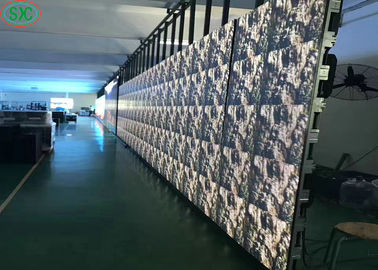 Display LED pendurado de cor inteira de SMD1515 P2.5 padrão em gabinete de alumínio fundido