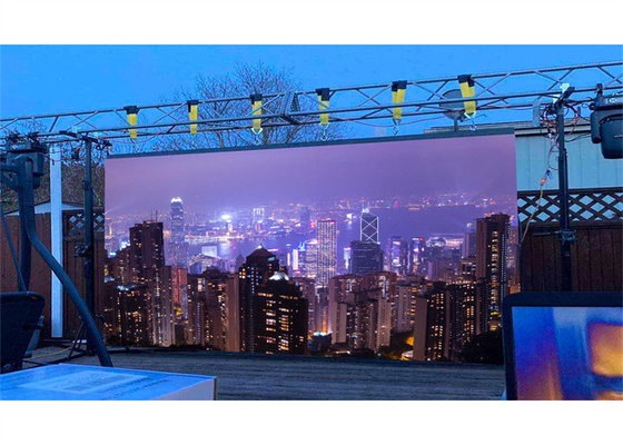 3 mm Média de consumo 438 Watt/m2 Panel de exibição LED de aluguer Tamanho 960*960mm para exibição de alta definição