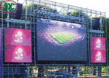 P8 Full Color Outdoor HD LED Screen Rental High Density 3 anos de garantia