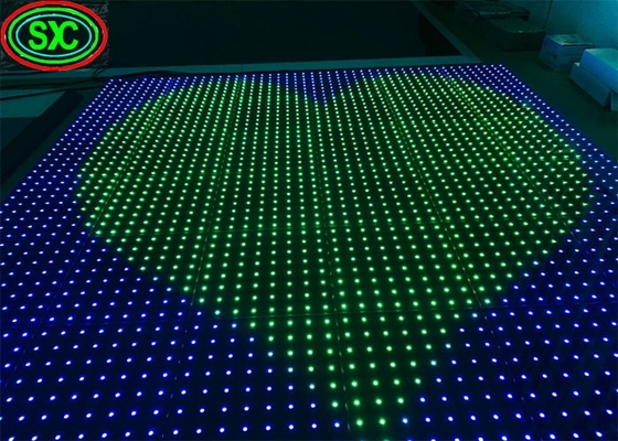 Eventos de festa Indoor Outdoor Led Dance Floor Screen 500*1000mm Cabinets Full Color
