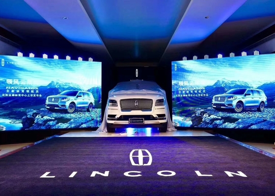 Displays LED de aluguel de alumínio de fundição a vapor personalizáveis Sem fantasmas Sem atrasos Displays flexíveis de cor única e dupla