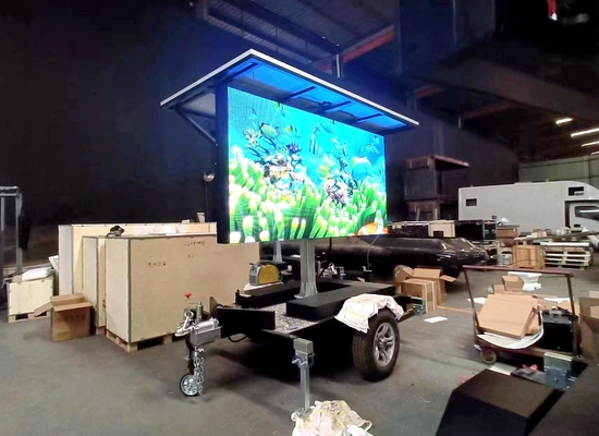 Display de carro de publicidade de LED à prova d'água P6 Chip Epistar de alto brilho
