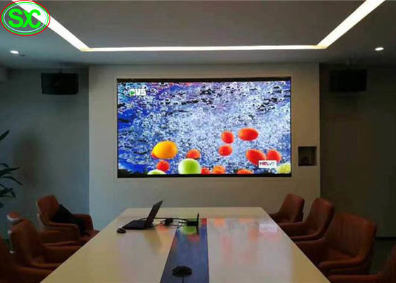 Parede video completa P4 da exposição de diodo emissor de luz SMD do RGB da cor, painéis conduzidos internos para a fase