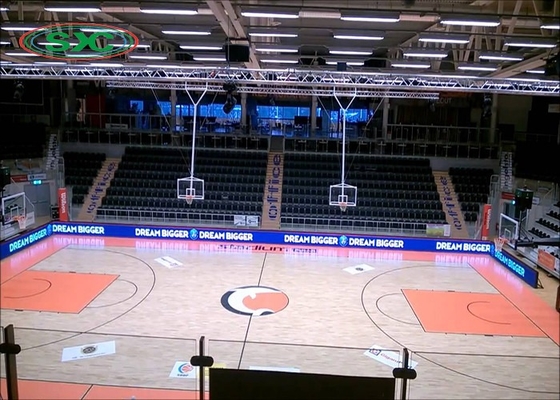 IP65 P10 Perímetro do estádio Display LED a cores completas 3000Hz 1R1G1B 320x160mm 7500cd/m2