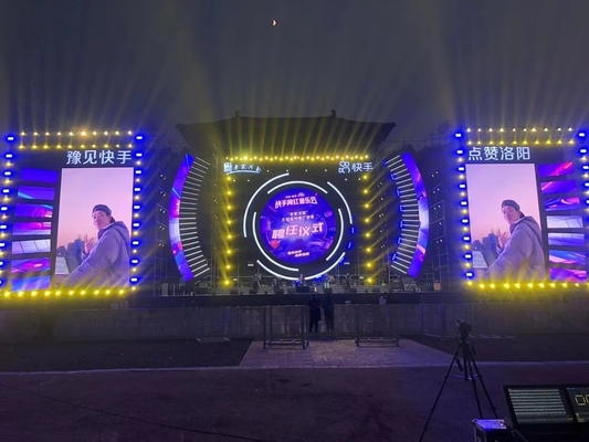 Preço de fábrica Aluguel Caixa de cores completas Grande palco LED Display Publicidade LED Outdoors