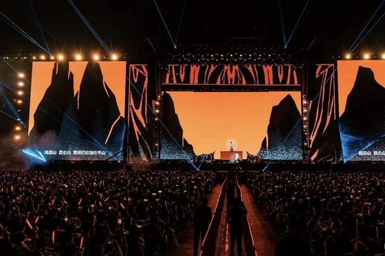 Preço de fábrica Aluguel Caixa de cores completas Grande palco LED Display Publicidade LED Outdoors