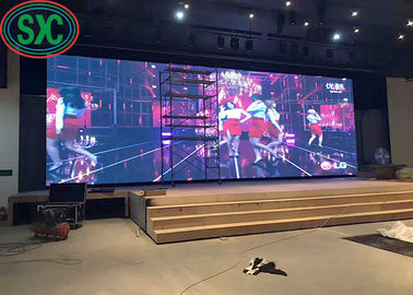 HD P4 Indoor Full Color LED Display Usos de fixação de armários de ferro e aço