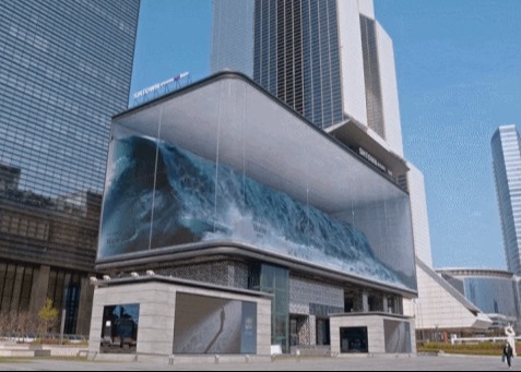 Full Color HD P6 Outdoor Advertising LED Screen Campo de futebol Perímetro de tela LED COB P1.25