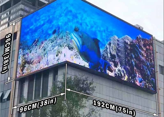 Full Color HD P6 Outdoor Advertising LED Screen Campo de futebol Perímetro de tela LED