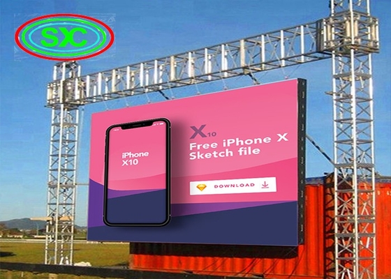 Aluguer de módulo suave Multi-Ecrã P6 LED Display de vídeo exterior impermeável HD Alta resolução