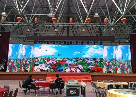 Aluguer de módulo suave Multi-Ecrã P6 LED Display de vídeo exterior impermeável HD Alta resolução