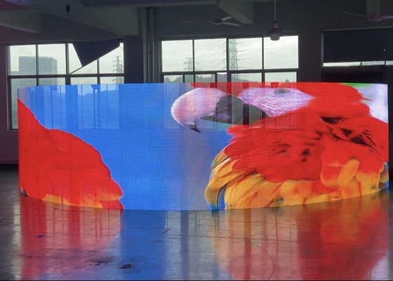 Full Color Transparente Aluguer Exterior 2500 Nits P3.91 Transparente LED