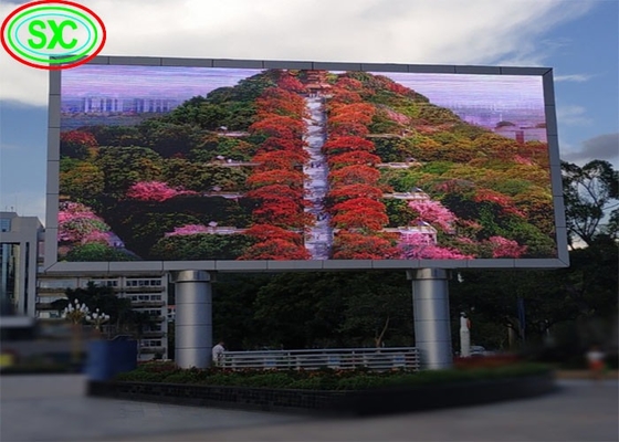 HD Aluguer Exterior LED de alta qualidade Panfletos em cores completas Publicidade LED Display P10