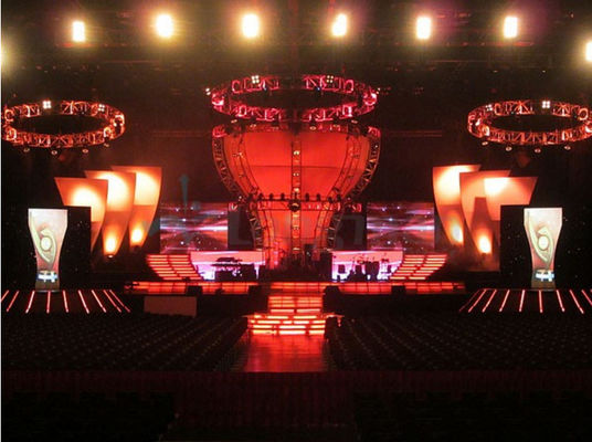 HD P6 interior Rental LED Display 576x576mm alumínio SMD3528 1500 nits IP34 P1.953