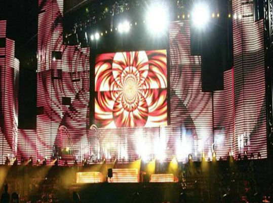 HD P6 interior Rental LED Display 576x576mm alumínio SMD3528 1500 nits IP34 P1.953