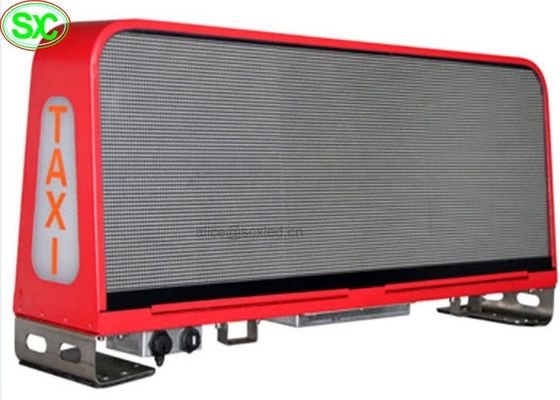 P5 Waterproof a tela de exposição conduzida carro do táxi da exposição do sinal do diodo emissor de luz da parte superior do telhado do carro de Digitas