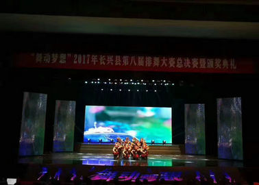 Ecrã de alumínio de fundição a óleo P4 SMD LED / Ecrã de LED de parede de vídeo multicolor interno, 3 anos de garantia