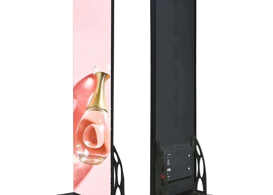 Ecrã de alumínio fundido para impressão frontal P2.5 Digital LED Poster Stereo Mount Instalação fácil