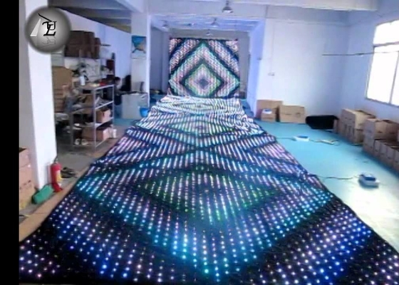P8 Led Video Floor Dance, Iluminação Floor Tiles Meanwell Power Supply 3 anos de garantia