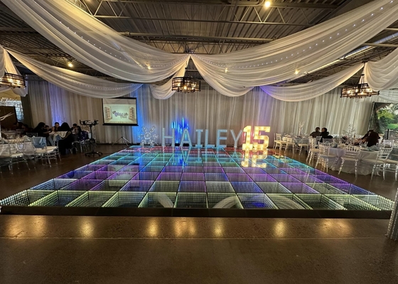 IP65 P6 LED DJ Stage Dance Floor Cabinet de energia à prova d'água Sistema LSN