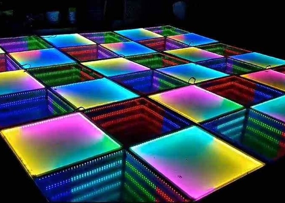 Outdoor HD P6.25 SMD3528 Full Color LED Dance Floor 1000mmx 500mm Caixa
