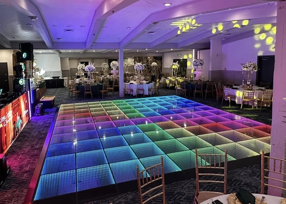 HD Night Club Disco Dance Floor tijolo 4.81mm Pixel Pitch 3 anos de garantia para Wedding Bar