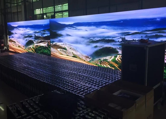 HD Full Color SMD LED Screen Indoor P5 1/16 Mode de varredura adequado para cartazes publicitários
