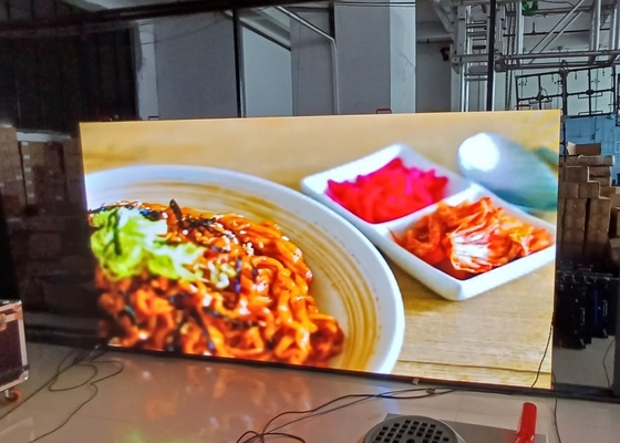 P1.66 SMD Rental Screen LED Screen Full Color Publicity LED Display Interior Alto brilho