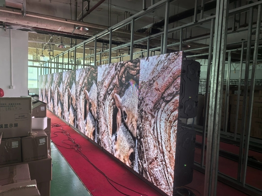 Ecrã LED SMD de alumínio fundido a óleo P4 Video de interior Publicidade RGB Ecrã de exibição HD Sem gagueira