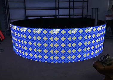 Display LED de 360 graus em cores completas