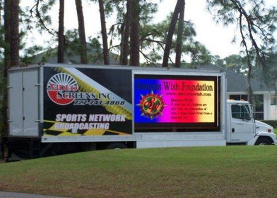 P6 Ecrã LED móvel exterior IP65 Impermeável 5000cd/m2 Brilho