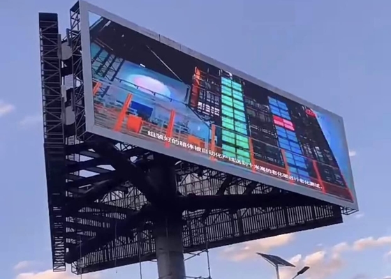 P10 SMD Advertising LED Display Screen, HD Full Color Outdoor Waterproof Rental Die Cast Aluminium