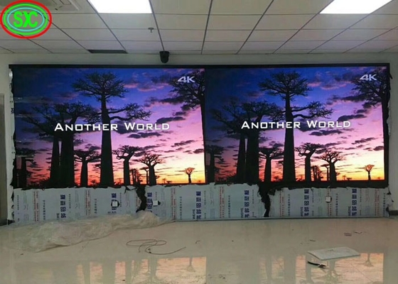 P2.5 Locação Publicidade SMD LED Resolução da tela 64 * 64mm Indoor Ip34 fonte de alimentação
