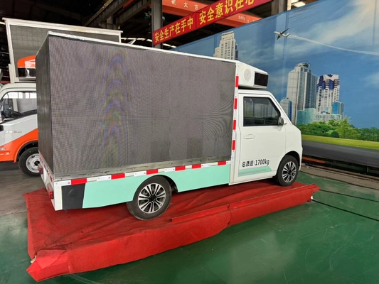 Display LED de caminhão móvel P4.81 Ângulo de visão grande, pode exibir claramente anúncios
