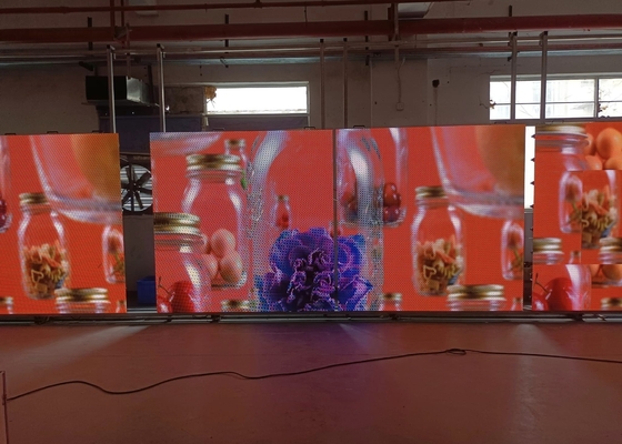 P4 RGB Indoor LED Display Board, 1/16 Scan LED Screen Video Wall IP34 HD Flexível