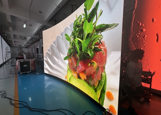 P4 RGB Indoor LED Display Board, 1/16 Scan LED Screen Video Wall IP34 HD Flexível