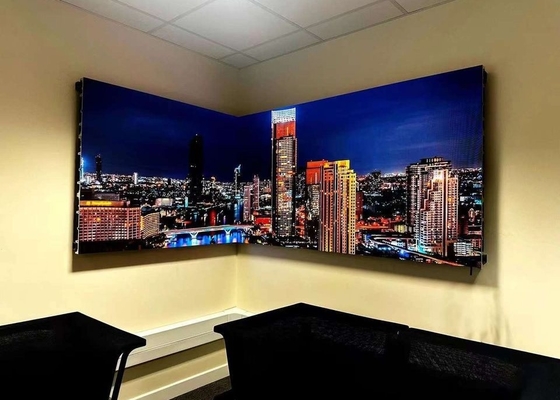 Aluguer ao ar livre Display de informação LED suspensa RGB alta resolução P6 para promoção