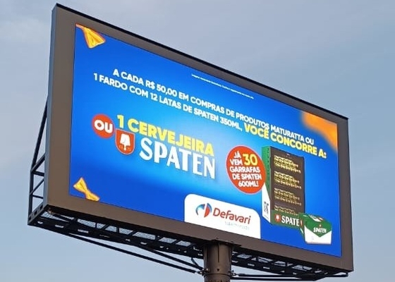 Publicidade interna RGB LED suspensa Locação de tela P4 Impermeável, Entretenimento, Alta Resolução