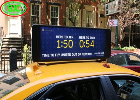 Display LED de carro de alta luminosidade HD P3 IP65 resistente à água Economia de energia